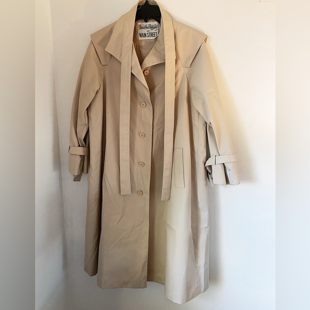 Diane Von Furstenberg women’s classic a-line trench coat
